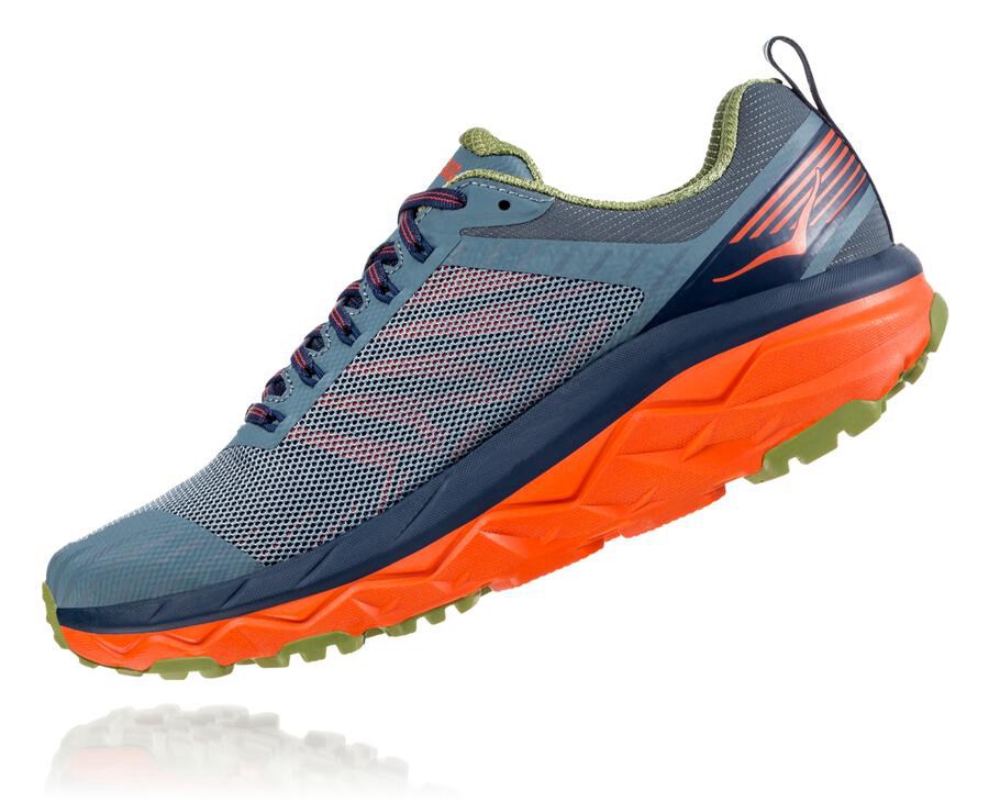 Zapatillas Trail Hoka One One Hombre - Challenger Atr 5 - Azul Marino - LMW732094